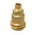 Solid Brass Propane Gas Adapter, QCC1 Fitting 1/2 Inch Male Threaded Connector for BBQ Grills, Gas Stoves, and Outdoor Cooking