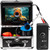 1200TVL HD Underwater Ice Fishing Camera with 7inch Monitor,98.4ft/30M Cable,10000mAh Fish Finder with 24pcs LED Lights,12pcs Infrared Night Vison,12pcs White Lights,Aluminium Case for Lake,Fish Boat
