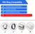 30pcs 3/4" Poly PPSU Barb Crimp PEX Fitting Combo, No Lead