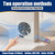 8" Room to Room Ventilation Fan with Remote, Quiet Reversible Through the Wall Air Transfer Fan, 380CFM, 10-Speed Smart Exhaust Vent, Temperature Control EC Motor Two-Way Airflow In-Wall Vent Fans