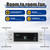 8" Room to Room Ventilation Fan with Remote, Quiet Reversible Through the Wall Air Transfer Fan, 380CFM, 10-Speed Smart Exhaust Vent, Temperature Control EC Motor Two-Way Airflow In-Wall Vent Fans
