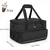 Trunab 8-Cup Drink Carrier for Delivery Insulated Tote Bag, Black