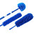 Webster Cobweb Duster and Spider Web Kit, Reach High Ceilings 18 To 20 Foot With Extension Pole and 3 Multi Use Heads