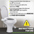 Terapaton RV Bidet Toilet Seat Attachment, RV Bidet for Camper Toilet with Dual Nozzles, Self/Rear/Front Cleaning, Non-Electric, Adjustable Water Pressure, Fresh Water