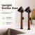 Soap Dispensing Dish Brush, Heavy-Duty PET Bristles with Suction Cup Base
