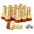 SUNGATOR 12-Pack 1/2" NPT x 1/2" Air Hose Fittings, Hose Barb Fitting