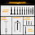 GOOACC 16pcs Blind Hole Bearing Puller Race and Seal Puller Extractor Kit