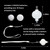 24 Pack Mini LED Lights for Paper Lanterns, Warm White Hanging Lights