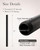 NiuBid 10 Pack 1/2 x 12 Inch Black Pipe Malleable Steel Nipples Fitting