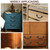 Uenhoy 8 Pack Vintage Drawer Pulls 6 in Hole Center Drop Bail Cabinet Pulls