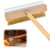 Reallnaive 1 Pack 37 Inch Wood Handle Pizza Oven Brush with Scraper