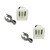 (2 Pack) Dryer Door Catch and Latch Kit for Maytag, Amana, Whirlpool, Frigidaire, Kenmore, Speed Queed, Admiral, Roper and More