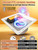 Plutoslove 4 In 1 Bathroom Exhaust Fan with Bluetooth, Light, Heater
