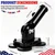 joaoxoko Heavy-Duty Magnetic Flag Holder,No Drill Instant Mount,All Weather Waterproof , 180° Adjustable Angle Pole Mount Compatible with 5th Wheel RV Hitch Camper, Trailer, Truck (Black 1PCS)