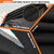 Bike Cover for 2 or 3 Bikes Outdoor Waterproof, 420D Oxford Heavy Duty Bicycle Cover Rain Dust UV Wind Proof Bike Tarp with Reflective Strips Storage Bag for Mountain Road Electric Bike