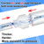 Fiwochic 2 Pcs 4" x 2" PVC Reducer Coupling Adapter for Dwv Schedule 40