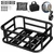 Heavy Duty Bike Basket Rear 16.5 x 12.5 x 6 '', Universal Bike Accessories