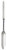 Fantes Marrow Spoon, Japanese 18/8 Stainless Steel, for Narrow and Big Bones, The Italian Market Original since 1906