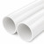 3 Inch PVC Pipe 2 Pack, 17 Inch Long Schedule 40 PVC Pipe for DIY Projects for Greenhouse Garden Shelves Furniture Frame