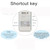 Retevis RT20 Wearable Walkie Talkie Small for Adults, Senior Elderly 3 Pack