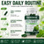 Fresodor para Mal Aliento, Internal Body Deodorizing Supplement with Chlorophyll, Peppermint, Parsley, Eliminate Bad Breath from Inside Out, Gut Health, Natural Fresh Breath Capsules, 60 Counts