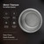 58mm Titanium Precision Espresso Basket, Premium Coffee Filter Basket for Even Extraction and Reduced Channeling, Barista Grade Espresso Upgrade, Fits Most 58mm Portafilters (Silver)