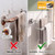 BESy Double Towel Bar Towel Rack for Bathroom Wall Mounted Polished Chrome
