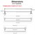 BESy Double Towel Bar Towel Rack for Bathroom Wall Mounted Polished Chrome