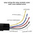 5 Packs 40 Amp 12 V DC Waterproof Relay with Harness 5-PIN SPDT ​Bosch Style Automotive Relay for Automotive Truck Marine Boat Fan