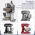 Upgrade Metal Gear WP240309-2 240309-2 Worm Drive Gear & Bracket Kit Compatible with KitchenAid EA734273 PS734273 AH734273 4162100 4162101 4169907 4169941 4170007 4176130 949544