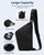 OSOCE Sling Bag for Men, Crossbody Bag, Quick-Release Buckle, Black, 1.0S