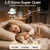 Bootuu Bathroom Exhaust/Vent Fan with Light 110CFM 1.0Sones Ultra Quiet