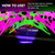 Glow in the Dark 1800 Sqft 7 Colors Uncut Giant Spider Web Cowebs Halloween Decorations Outdoor with 1 Black Light &10 Ground Nails Stretchy Beef Cloth Netting DIY Flexible for Yard Party Decor