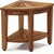 AquaTeak Kai Corner 15.5" Teak Shower Bench