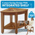 AquaTeak Kai Corner 15.5" Teak Shower Bench
