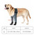 yrenoer Dog Socks & Boots - Waterproof Anti-Licking Paw Protectors with Non-Slip Bottom, Post-Surgery Recovery Sleeves for Wound Protection (Grey, L)