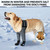 yrenoer Dog Socks & Boots - Waterproof Anti-Licking Paw Protectors with Non-Slip Bottom, Post-Surgery Recovery Sleeves for Wound Protection (Grey, L)