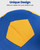 ANC POP Herding Ball for Dogs Horse Ball & Cover 25" for Horses Large with Hand Pump for Play, Blue and Yellow
