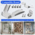 2 Sets Corner Hardware, Corner Fittings Kit, Fit for IKEA Billy Bookcase