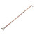 Antique Copper Blow Poke Fireplace Tool 32 Inch, Handmade Fire Blowing Stick Split Type Compact Fire Starter,Fire Blow Stick, Fire Poker Blower Stick, Fire Blower, Stoke Your Fire Easily in Fireplace