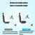 Srutirbo Car Booster Seat Cushion Heightening Height Boost Mat