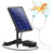 NFESOLAR 4W Solar Aerator for Pond with 2200mAh Battery, 3 Modes, 2 Stones