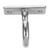 Stainless Steel Wall Mount Hook 304 Ceiling Hanger Hook with Screws Pad Eye Plate Hardware for Hanging Plants Coats Towels Hammocks Indoor Outdoor Use