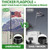 FFILY Heavy Duty Portable RV Ladder Pole Mount Kit