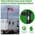 FFILY Heavy Duty Portable RV Ladder Pole Mount Kit