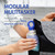 Boon Triful Baby Formula Dispenser On the Go - Insulated Stainless Steel Formula Containers with Stacking Design - Baby Bottle-Feeding Supplies for Travel, Camping, 8 oz, Blue