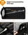Foxrino Wrench Roll, Wrench Roll Up Pouch, 19-Pocket Heavy Duty Canvas Wrench Organizer Bag for Metric Combination Wrenches, Portable Tool Roll Bag, Gifts for Men for Fathers Day(Black, 19+1 Metric)
