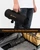 Foxrino Wrench Roll, Wrench Roll Up Pouch, 19-Pocket Heavy Duty Canvas Wrench Organizer Bag for Metric Combination Wrenches, Portable Tool Roll Bag, Gifts for Men for Fathers Day(Black, 19+1 Metric)