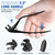 DRMODE Long Handle Toenail Clippers for Seniors, Angled Head Wide Opening