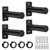 CAELUM Weight Plate Holder Wall Mounted for 2-Inch Olympic Plates, 4 Pack